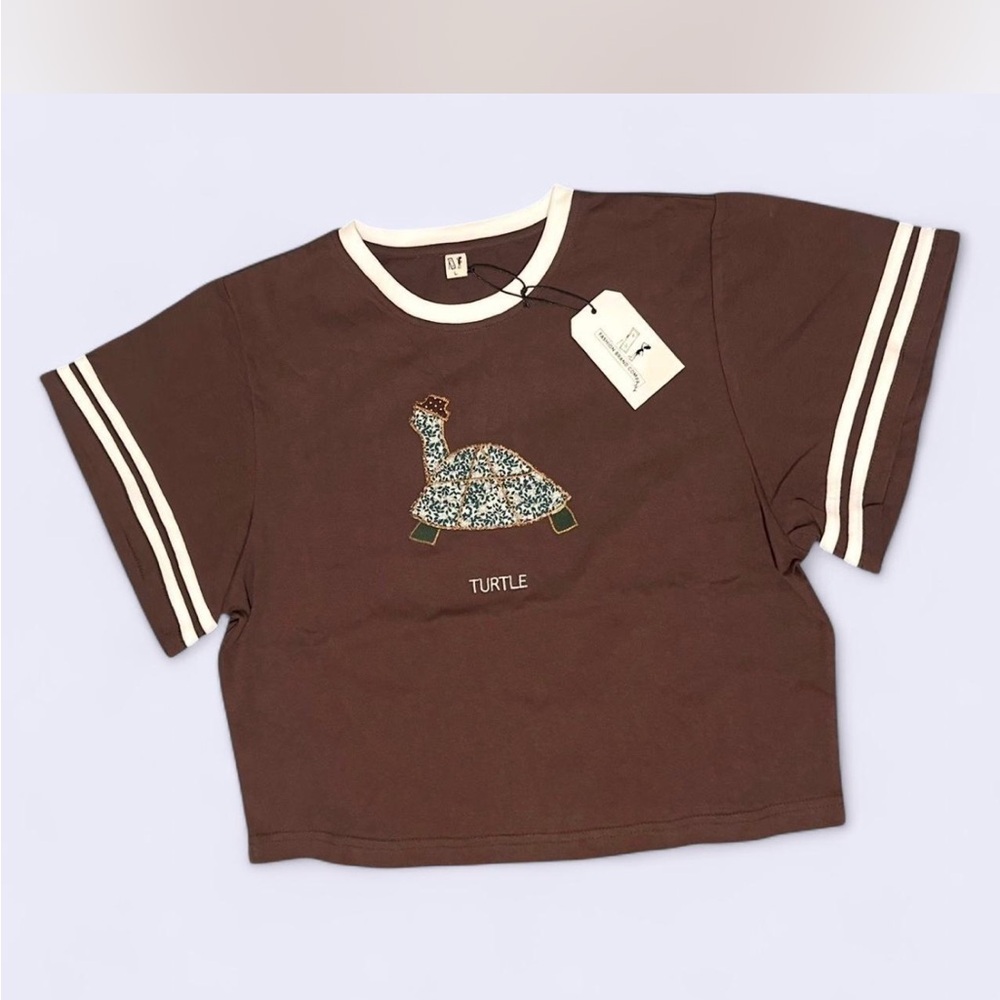 SOLD: FBC Brown Turtle Tommy Tee
